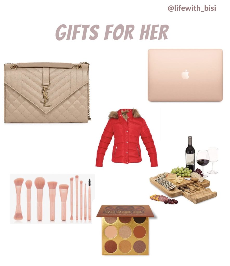for her gifts