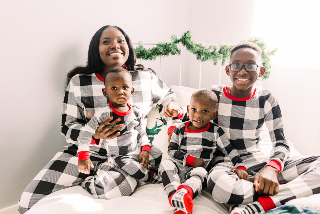 family pajamas for Christmas
