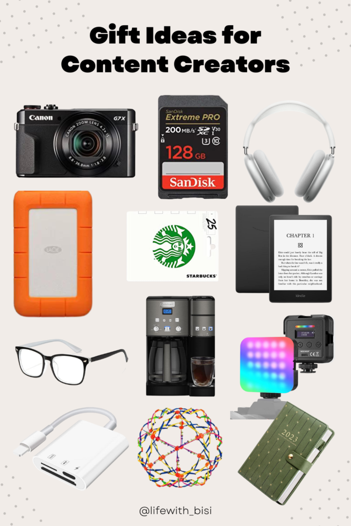 gifts for content creators